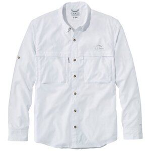 L.L.  Bean Men's Tropicwear Shirt, Long-Sleeve